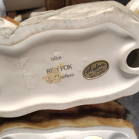 THE RED FOX-Handcrafted Figurine ANDREA BY SADEK - Picture 4 of 4